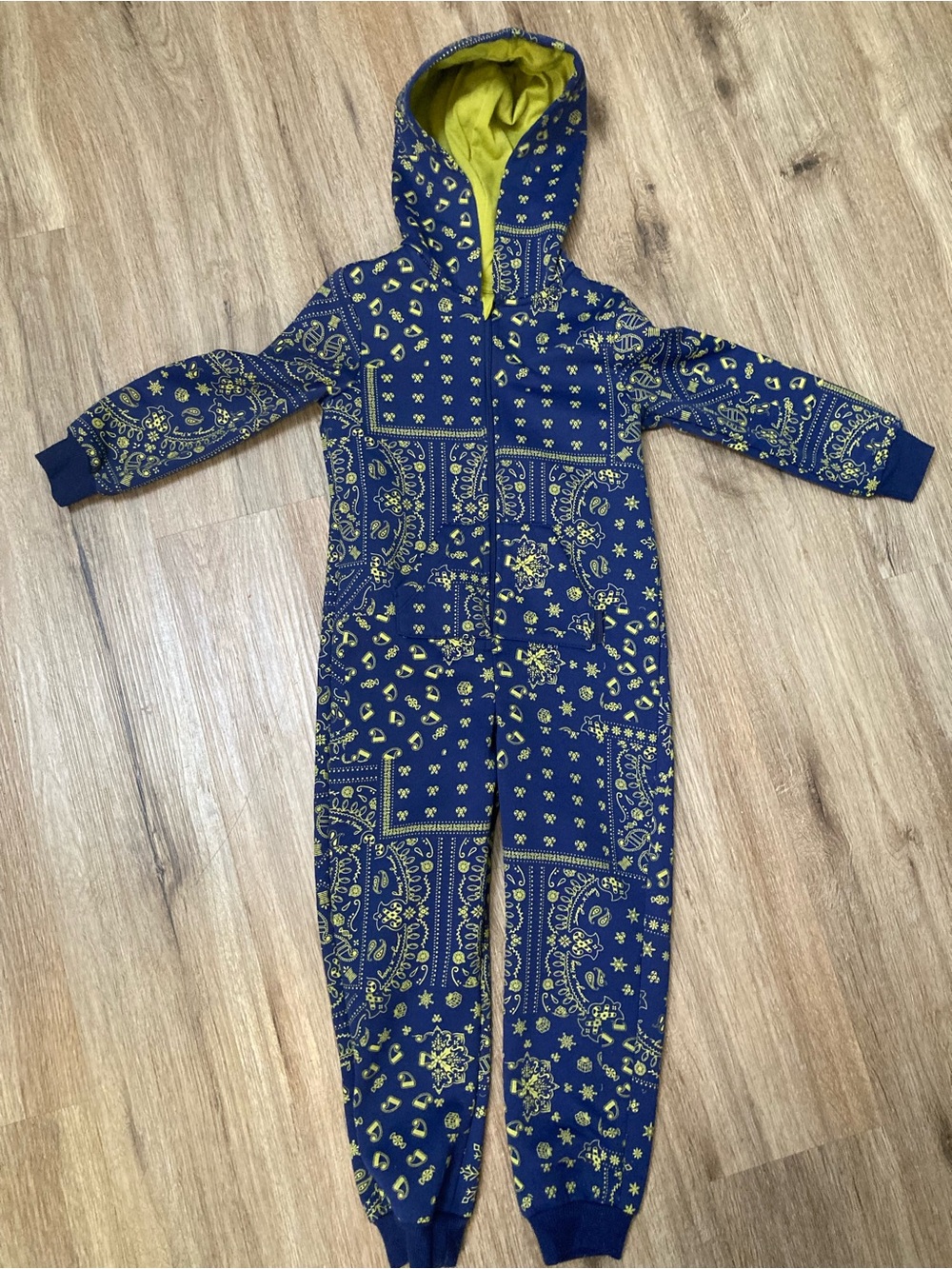 Savage X Fenty Forever Savage Hooded Toddler Romper Kids 4T Blue